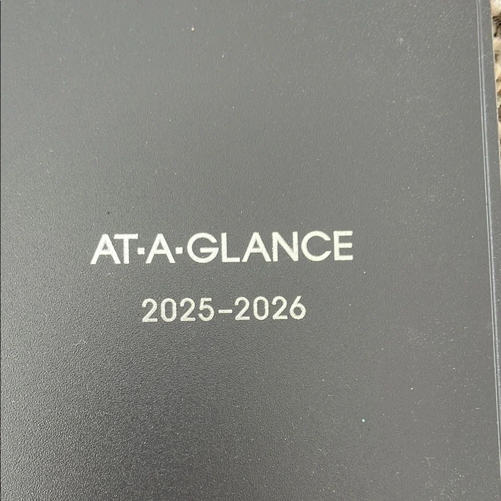 At-A-Glance Gray Academic Home Office Planner